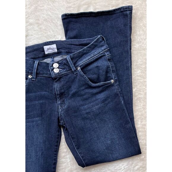HUDSON Collin Mid-Rise Cropped Bootcut Jeans in Alexa, Size 26 - Picture 8 of 16